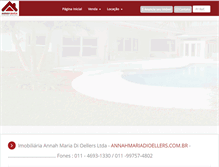 Tablet Screenshot of annahmariadioellers.com.br